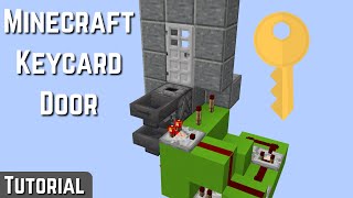 How to Build an EASY Keycard Door in Minecraft 119 [upl. by Cannice]