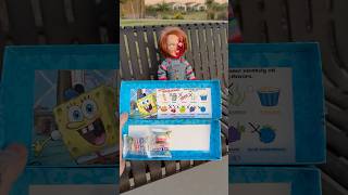 Chucky Tries Mystery Krabby Patty 🍔 [upl. by Akeinahs]