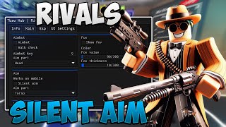 Roblox Rivals Script 🎄 Aimbot Silent Aim Esp Speed Hacks amp More PASTEBIN KEYLESS [upl. by Anceline359]