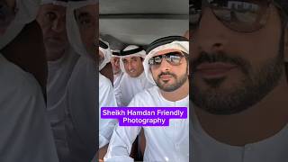 Sheikh Hamdan friendly photography Dubai royal familyDubaiCrown PrinceSheikh Hamdan ytshorts [upl. by Sitra668]