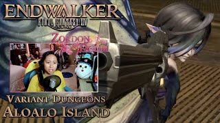 ZorDons First Time to Aloalo Island  Variant Dungeon All Bosses  FFXIV Endwalker 2023 [upl. by Gwenn]