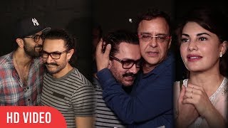 Secret Superstar Reactions Ranbir Kapoor Jacqueline Gauri khan Vidhu Vinod Viralbollywood [upl. by Ebba215]