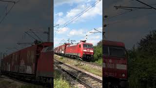 152 0733 verlässt Kornwestheim über die Schusterbahn Richtung Esslingen bahn train railway [upl. by Idalina]