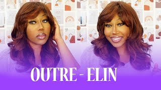 Outre Wigpop Style Selects Full Wig  ELIN  Naturally Parted EBONYLINECOM [upl. by Pepillo36]