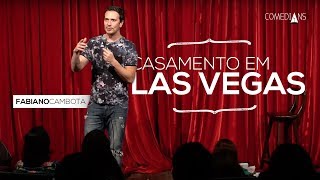 Fabiano Cambota  Casamento em Las Vegas Comedians Comedy Club [upl. by Tessil]