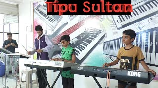 Tipu sultan keyboard  piano playing by Parth and Jinesh and octoped bhaviksur music classes morbi [upl. by Haymo]