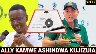 🔴PIGO KWA YANGA MUDA HUU ALLY KAMWE ASHINDWA KUJIZUIA BAADA YA MIGUEL GAMOND KUVUNJA MKATABA [upl. by Trevorr]