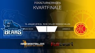 Pokalturneringen Live Bakken Bears  Horsens IC [upl. by Aihsetel]