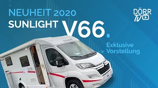 Sunlight V66  Reisemobil Van Neuheit 2020 [upl. by Letisha]