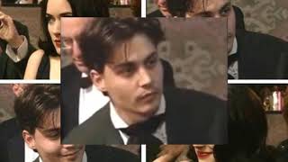 Johnny Depp Winona Ryder Golden Globes 1991 [upl. by Neenad]