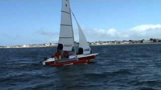 Magnum 18 trimaran broad reaching [upl. by Sunday]