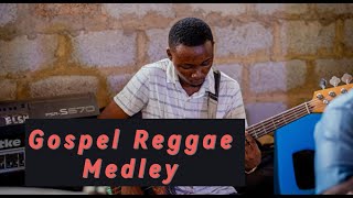 Kwaku Gyasis HOTTEST Gospel Reggae Medley to Get You in the Mood OPK on bass [upl. by Katushka]