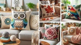 Cute animal and plant cushion pattern ideas ideas crochet knitting cushion decor [upl. by Leoni]