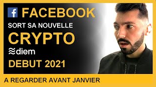 Libra  Cryptomonnaie de Facebook sort en Janvier 2021  Diem Coin [upl. by Neyrb602]