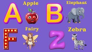 ABC Phonics Song  Alphabet letter sounds  ABC learning for toddlers  Education ABC Nursery Rhymes [upl. by Attenev]