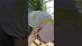 Recycle Paper At Home  handmade paper  How to make habdmade paper without frame  Recycle paper [upl. by Kara58]