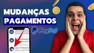 Atenção Nova Mudança Para Receber Pagamentos No Paypal [upl. by Atilam]