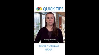 How to Create a Calendar Group in Outlook [upl. by Norraj]