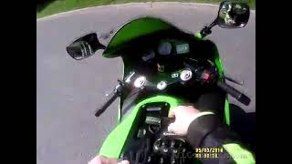 SPEED ZX12R VS ZX12R ACCELERATION POLSKA [upl. by Ogeid288]