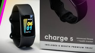 Fitbit Charge 5  First Impressions Menu Tour and First Run amp Ride Report [upl. by Franzen277]