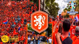 🟠30000 DUTCH ORANGE SUPPORTERS NETHERLANDS IN MUNICH BEFORE MATCH AGAINST ROMANIA • Euro 2024 [upl. by Ragen]