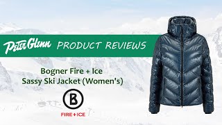 2018 Bogner Fire  Ice Sassy Ski Jacket Review By Peter Glenn [upl. by Arlo]