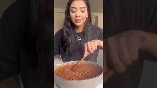 Desi Spaghetti Bolognese Recipe 🍝 [upl. by Citron]