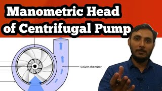 Manometric Head in Centrifugal Pump Hindi  Manometric Head of Centrifugal Pump [upl. by Ondrea]