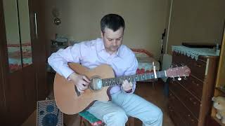 Drivetime  Tommy Emmanuel cover by Radaev Sergey [upl. by Mcnally41]