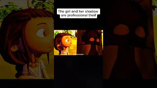 The girl and her shadow are professional theif movieexplainedinhindi shorts [upl. by Assen]