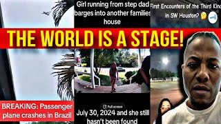 THE WORLD IS A STAGEPLANE CRASHES IN BRAZILCONSPIRACYREACTION [upl. by Euphemia258]