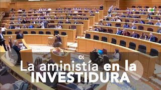 La ley de amnistía protagonizará el debate investidura de Sánchez [upl. by Grani]