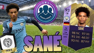 DME SBC SANÉ JOVEM DO ANO DA PFA MAIS BARATO COMPLETO  FIFA 18 [upl. by Innattirb]