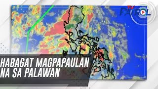 Habagat magpapaulan na sa Palawan  TV Patrol [upl. by Mufi]