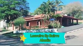 Louveira Sp Bairro Abadia [upl. by Haerr17]