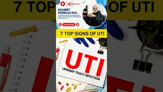 7 top signs of uti kidney uti [upl. by Annekam]