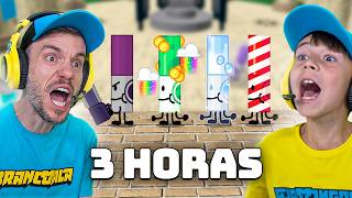 3 HORAS DE FIND THE MARKERS NO ROBLOX  Brancoala Games [upl. by Shanley]