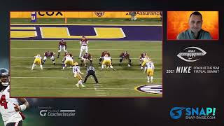 Texas HC Steve Sarkisian  Thumb Concept Play Action [upl. by Rialc647]