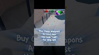 mm2 trickshot 🥶 shorts mm2 roblox [upl. by Kassab]