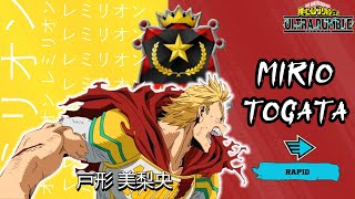 MIRIO KUN en RANKEDS 💥 es INCREÍBLE My HERO ULTRA Rumble GAMEPLAY [upl. by Trini]