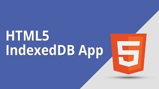 HTML5 Programming Tutorial  Learn HTML5 IndexedDB App  Introduction [upl. by Bartel]