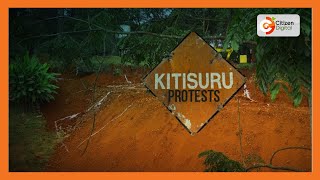 Kitisuru residents protest over grabbing of riparian land [upl. by Ainig]