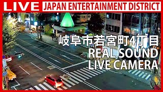 【LIVE】岐阜市柳ケ瀬 ライブカメラ Gifu Yanagase LIVE camera [upl. by Tanah]