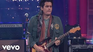 John Mayer  Slow Dancing In A Burning Room Live on Letterman [upl. by Sherrer]