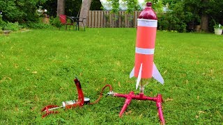 How To Build a Water Pressure Rocket With a Parachute [upl. by Leugar]