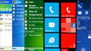 Evolution of Windows Phone OS 2000  2017 [upl. by Sharron908]