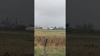 Aer Lingus Regional late landing at BHD [upl. by Henden]