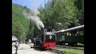 Mocanita din Viseu de Sus Maramures Romania [upl. by Nimocks]