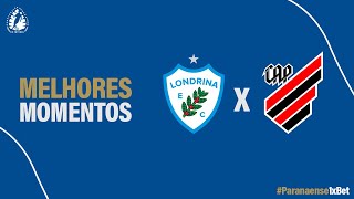 Melhores momentos  LONDRINA X ATHLETICO  Rodada 12 Quartas de final [upl. by Yelak]