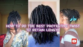 FINALLY I Got The Best Method of TWIST for LONGER HAIR hair hairstyle twist duet [upl. by Lenuahs367]